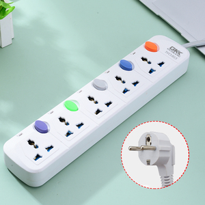 Phổ biến nhất nhà giá rẻ đa cắm 5 cách Ổ cắm điện board điện mở rộng dây phích cắm & ổ cắm - Product Image 1