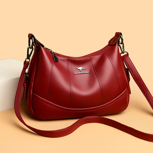 New High Quality Women Messenger Bags for Women Pu Leather Crossbody Bags Ladies Designer Shoulder Bags <b>Tote</b> Handbags and Purses - Product Image 5