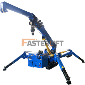 Ce mini Spider Crawler <span class=keywords><strong>Crane</strong></span> thang máy hoist Glass Curtain <span class=keywords><strong>t</strong></span>ường Lift Telescopic 8t nhỏ Spider <span class=keywords><strong>Crane</strong></span> - Product Image 4