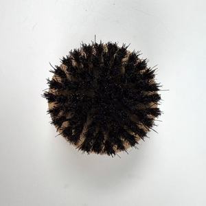 Brosse à mohair personnalisée, manche en bois de hêtre et poils rigides de sanglier, brosse à démêler les vêtements en tricot avec logo OEM et sac de rangement - Product Image 4