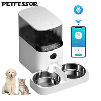 Approvisionnement via agent en Chine pour Distributeur automatique intelligent de nourriture pour animaux de compagnie (chats et chiens) de 5L avec contrôle par application et minuterie, Expédition mondiale, Recherche de fournisseurs