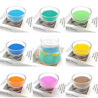 Perles de cire écologiques (cire de sable) transparentes/colorées fabriquées en Chine pour la fabrication de bougies