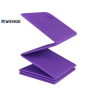 Tappetino Yoga Pieghevole Antiscivolo in TPE da 6mm Ecologico per Esterni con Logo Personalizzato, Ideale per Viaggi - Vendita all'Ingrosso - Product Image 1