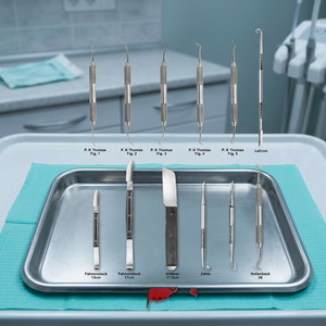 ชุดเครื่องมือช่างทันตกรรมแบบแมนนวล AZ-HSK-04 คีมถอนฟัน คีมจับฟัน สำหรับช่างเทคนิคในห้องปฏิบัติการ ได้รับการรับรองมาตรฐาน CCC ระดับ I 6 - Product Image 2