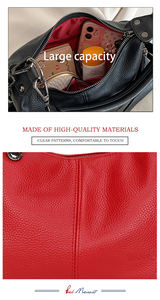 Tùy Chỉnh Messenger Túi Bluflut Của Phụ Nữ Túi Xách Thời Trang Phụ Nữ Vai Túi Da Bò Túi Tote Túi Tùy Chỉnh Crossbody Túi Cho Phụ Nữ - Product Image 4