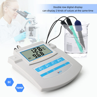 pH-mètre multiparamètres portable 6-en-1 EC/ORP/TDS/Testeur de température avec précision de 0,01 pH pour les aquariums et le traitement de l'eau