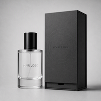 Parfum Pria Logo Kustom 100 ml Aroma Kayu Segar Teh Kulit Buah Bunga Semprotan Tahan Lama untuk Kantor Pesta