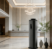 Diffuseur d'arômes intelligent en plastique, 1000 ml, sur pied, pour huiles essentielles, pulvérisateur d'huiles parfumées pour hôtel