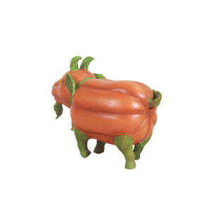 Calabaza de Fibra de Vidrio Decorativa para Halloween, Adorno para Parques, Centros Comerciales, Plazas y Casas, Venta Caliente de Fábrica - Product Image 4