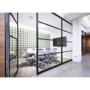 Bureau moderne l'<span class=keywords><strong>entrée</strong></span> principale robuste <span class=keywords><strong>porte</strong></span> pivotante en aluminium design - Product Image 6