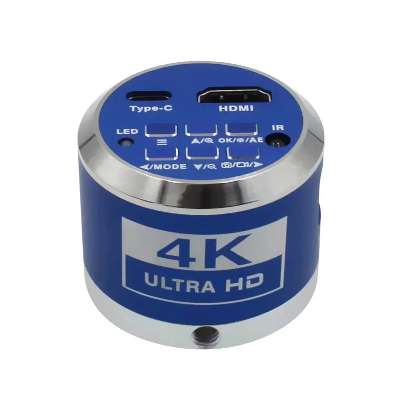 Real True 4K Ultra HD 1/1.8 Sony CMOS kamera mikroskop industri Video Digital untuk perhiasan solder PCB alat perbaikan