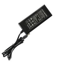 Adaptateur d'alimentation noir AC110V/220V DC12V/24V pour éclairage LED et enseignes au néon
