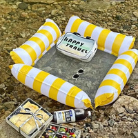 Aufblasbarer Schwimmring für Kinder Multifunktionaler Lounge-Sitz - Für Strand und Pool Schwimmender Spaßring