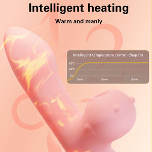 Vibrador de Conejo con Succión Clitoriana y Estimulación del Punto G, Vibrador para Adultos, Juguetes Sexuales para Mujeres, Dildo con Succión, Sex Shop - Product Image 4