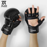 Gants de Taekwondo XLAN à demi-doigts, gants de boxe MMA, gants d'entraînement professionnels, gants de boxe pour enfants, hommes et femmes