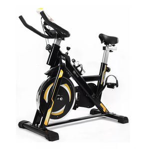 Exercice intérieur de vélo de rotation de forme physique de gymnastique à la maison avec le <span class=keywords><strong>compteur</strong></span> intégré de moniteur d'affichage à cristaux liquides 6 ~ 13kgs système de freinage magnétique fait d'acier et de métal - Product Image 1