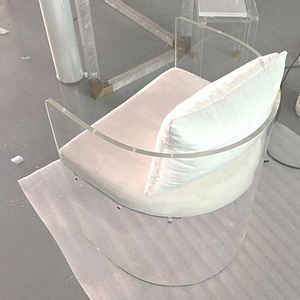 Offre Spéciale nouvelle <span class=keywords><strong>chaise</strong></span> acrylique <span class=keywords><strong>transparente</strong></span> amovible <span class=keywords><strong>chaise</strong></span> de loisirs en <span class=keywords><strong>plexiglas</strong></span> transparent pour chambre hôtel école et hôpital - Product Image 5