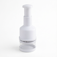 Nouveauté : Presse-ail manuel portable en acier inoxydable facile à nettoyer, coupe-légumes pour la préparation quotidienne des aliments en cuisine