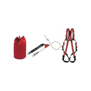 MAS Jeu de protection contre les chutes plate-forme de travail élévatrice EN361, EN353-2 3 pièces - Product Image 1