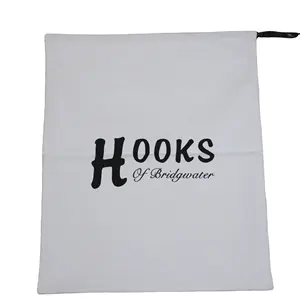 Pochette en coton avec cordon de serrage, pochette en lin et coton Super blanc avec impression d'écran sans Azo, no 1 fournisseur de kokata West benal