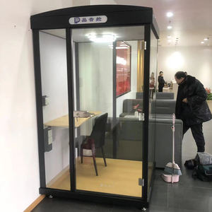 Tek ses geçirmez oda ev sessiz Silo telefon kulübesi Karaoke mobil kayıt stüdyosu Mini oda - Product Image 5