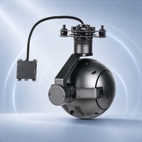 Caméra thermique EO IR Q20KTIRM 4K avec zoom optique 20x, télémètre laser 3 km, GPS, suivi IA, drone FPV avec cardan