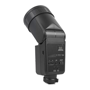 Flash <span class=keywords><strong>sans</strong></span> <span class=keywords><strong>fil</strong></span> professionnel GN45 pour appareils photo reflex numériques EOS, rechargeable, pliable, synchronisation haute vitesse - Product Image 3