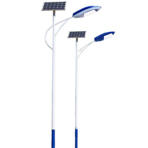 Lampadaire solaire 60V LED en alliage d'aluminium avec cellule solaire mono Si, montage mural, éclairage extérieur - Product Image 3