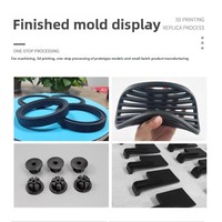 Moule en silicone imprimé en 3D, caoutchouc TPU, service personnalisé, résine photosensible, ABS, nylon, PC, entièrement transparent, petite série