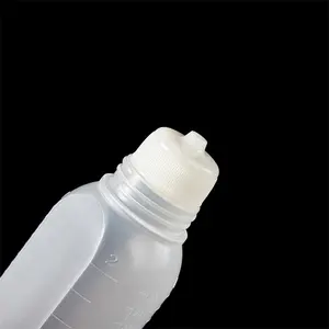 زجاجة ضغط صغيرة فارغة 30 مل و60 مل و100 مل من البلاستيك لحفظ سعة الطعام لحفظ صوص الصويا وتعبئة الصوص