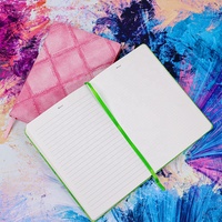 Agenda en gros à la mode Journal à couverture rigide personnalisé carnet en cuir de style grille de cow-boy