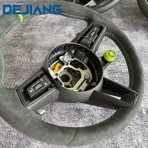 Volante Deportivo para <span class=keywords><strong>Porsche</strong></span> <span class=keywords><strong>CARRERA</strong></span> GT 991 911 992 <span class=keywords><strong>Porsche</strong></span> Cayenne Coupe, OFERTA, Ajuste Directo, Alta Calidad, Cuero Sintético - Product Image 4