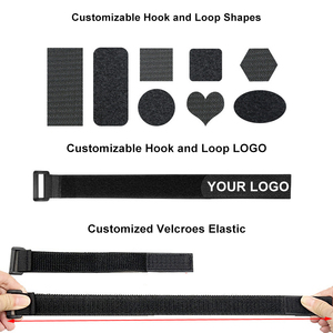 Gacent elástico ignífugo Velcroes Correa autoadhesiva cinta de bucle de gancho de doble cara para paquete de batería de Dron DIY - Product Image 5