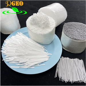 Béton pulvérisé en <span class=keywords><strong>fibre</strong></span> gaufrée 10.5 GPA <span class=keywords><strong>Fibre</strong></span> synthétique synthétique macro PP - Product Image 5