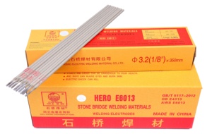 Électrodes de soudage en <span class=keywords><strong>fonte</strong></span> personnalisées Stone Bridge / Hero High Safety E6013 7018, baguettes de soudage 2.5x350mm 3.2x350mm - Product Image 6