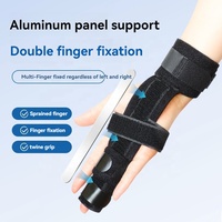 Attelle de main et de poignet complète pour doigt arqué, support unisexe, protection de base, redresseur et immobilisateur pour traitement