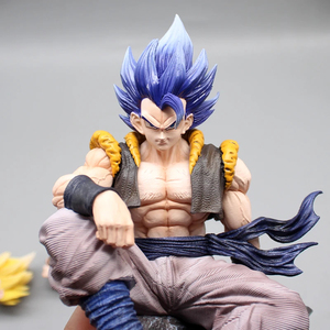 Nouveau Hotsale 22.5CM <span class=keywords><strong>Super</strong></span> <span class=keywords><strong>Saiyan</strong></span> <span class=keywords><strong>Gogeta</strong></span> Trois Tête Remplaçable Manga Collection Figurine Modèle PVC Figure Statues Jouets pour Enfants - Product Image 6