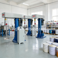 Disperseur haute vitesse antidéflagrant DZJX pour peintures, encres et résines chimiques – Équipement de mélange à fréquence variable avec levage – Fabricant