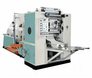 Fuyuan Volautomatische V-Vouwmachine Facial Tissue Machine Productielijn