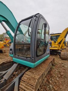 อุปกรณ์เครื่องจักรกลขนาดเล็กของรถขุด kobelco มือสองมีความปลอดภัยและมั่นคง - Product Image 4