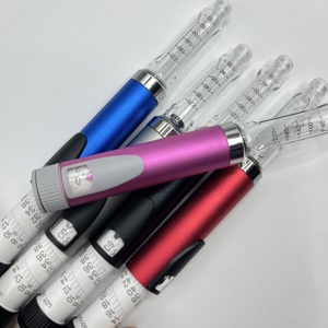 V3 <b>Refillable</b> Metal Injection <b>Pen</b> Adjustable Dose Cosmetic Liquid Applicator Reusable Beauty Dosing <b>Pen</b> OEM Logo Support - Product Image 6