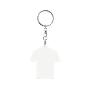 Porte-clés vierges en aluminium pour sublimation, imprimables double face, formes chemise et bouclier, pour personnalisation DIY, vente en gros - Product Image 6