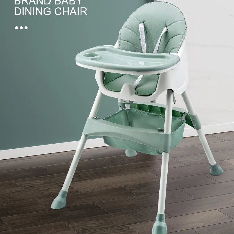 Kids Furniture Child Safety High Chairs Wholesale Baby Folding Dining Chair for Eating