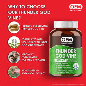 OEMサンダーゴッドヴァインルートエキスカプセルサプリメント15000mgトリプテリギウムウィルフォルディカプセル - Product Image 5
