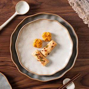 Haute qualité 8.5 pouces 10 pouces <span class=keywords><strong>sushi</strong></span> boeuf grande assiette en céramique porcelaine style japonais pour restaurant prix de gros usine - Product Image 4