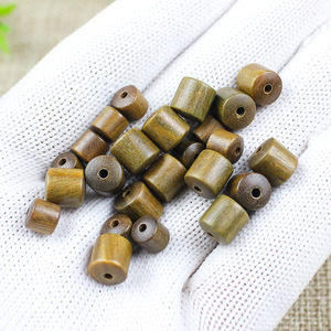 ลูกปัดไม้จันทน์เขียวอาร์เจนตินาขนาด 6 8 มม. สำหรับทำสร้อยข้อมือ DIY เครื่องประดับพุทธ - Product Image 3