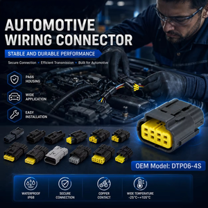 Reelhon Conector Automotriz Macho y Hembra de 1.5/2.8mm, 2/3/4/5/6 Pines, Arnés de Cables Impermeable, Terminal Eléctrico, Fabricante - Product Image 3