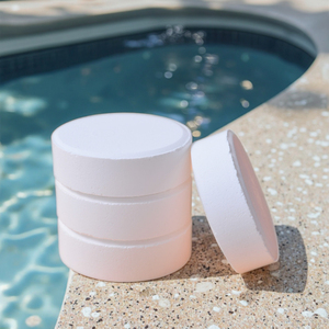 Tabletas de <span class=keywords><strong>Cloro</strong></span> de Grado Alimenticio Blancas Puras, Tabletas Desinfectantes, Prensadas Duras para Tratamientos de Agua - Product Image 1