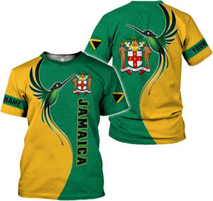 Wholesale High Quality <strong>Clothing</strong> Jamaica Short Sleeved Jamaica t Shirt <strong>Jamaican</strong> <strong>Clothing</strong> - Product Image 6
