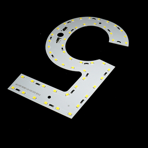 Lampe de nuit électronique en aluminium pour couples, bébés, lettres LED décoratives pour chambre à coucher, modules PCB, marque <span class=keywords><strong>Mankun</strong></span>, garantie 3 ans - Product Image 1